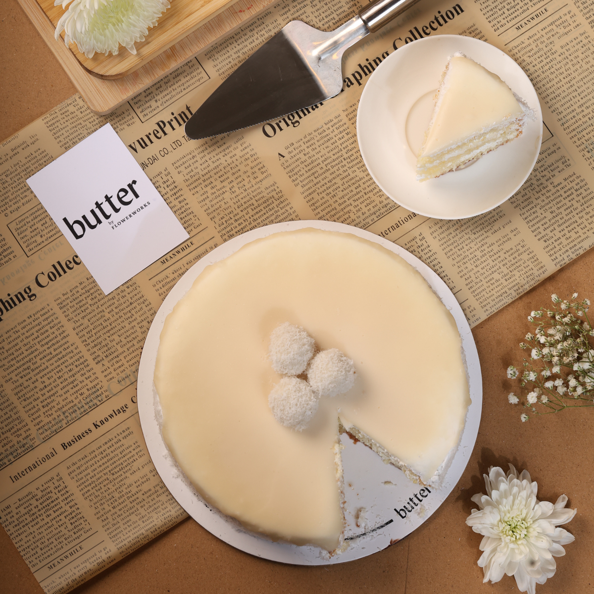 Creamy Coconut Cake