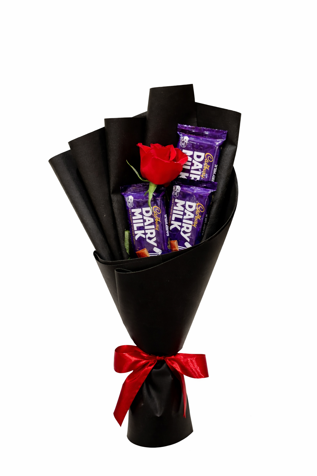 Cadbury Dairy Milk & Red Rose Chocolate Bouquet