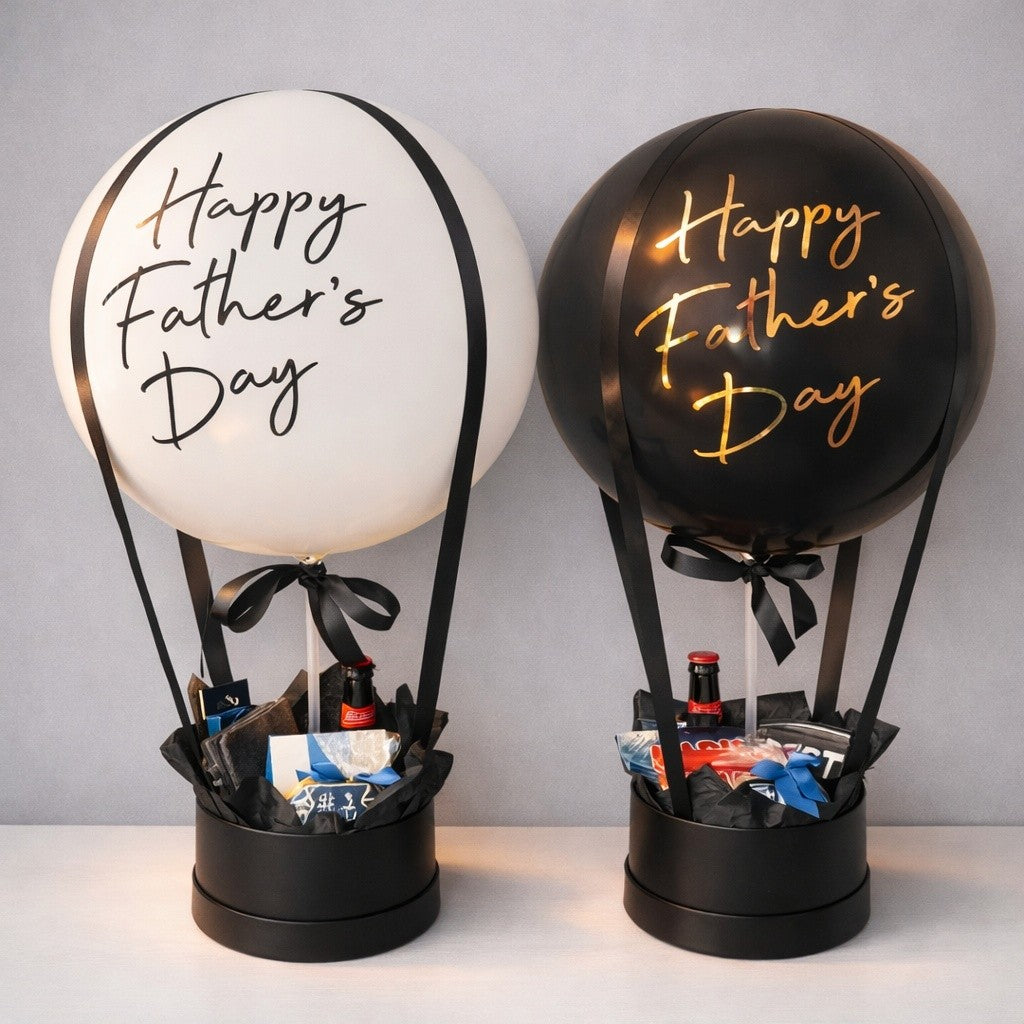 Fathers Day customize Box with Balloon