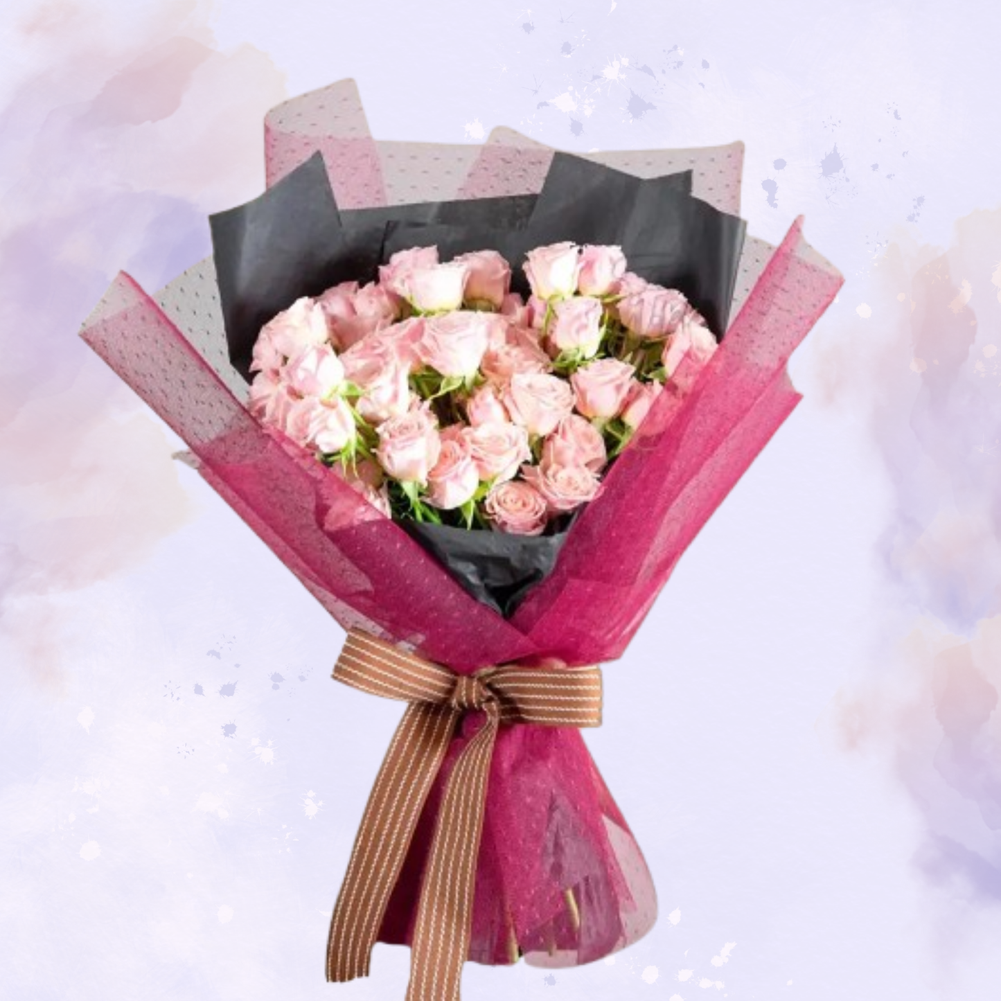 30 Baby Pink Rose Anniversary
