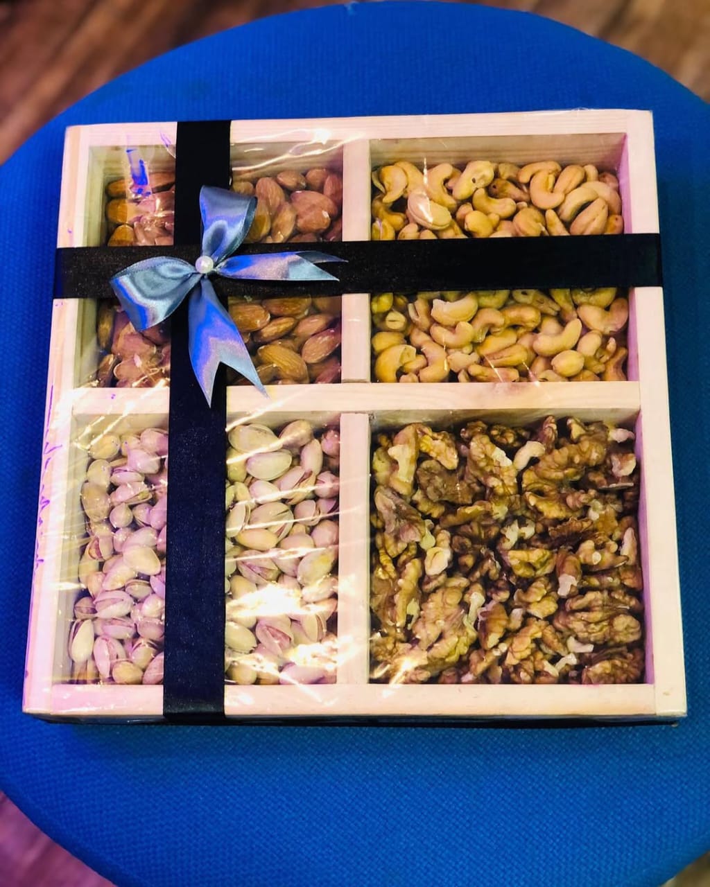 Premium Dry Fruits Gift Box with Almonds, Cashews & Walnuts