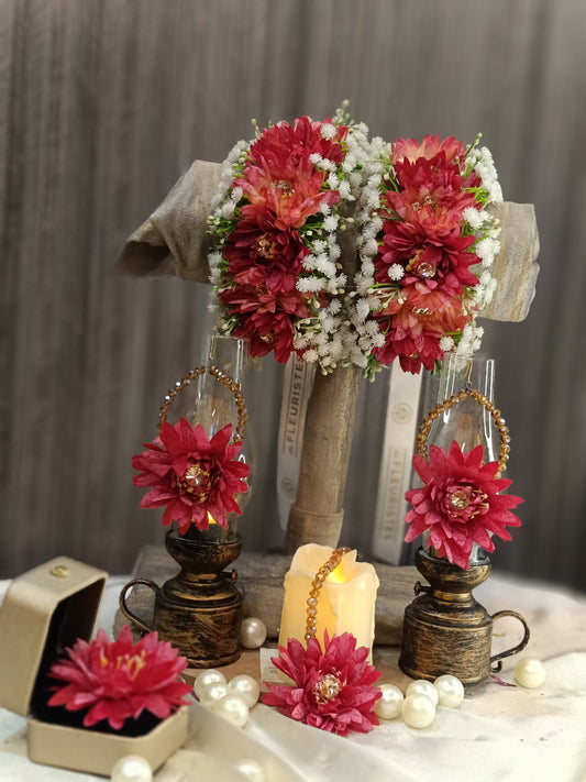 Floral Bliss Festive Jewelry & Decor Set