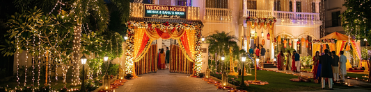 Wedding House Light Decoration Karachi | Paradise Flora