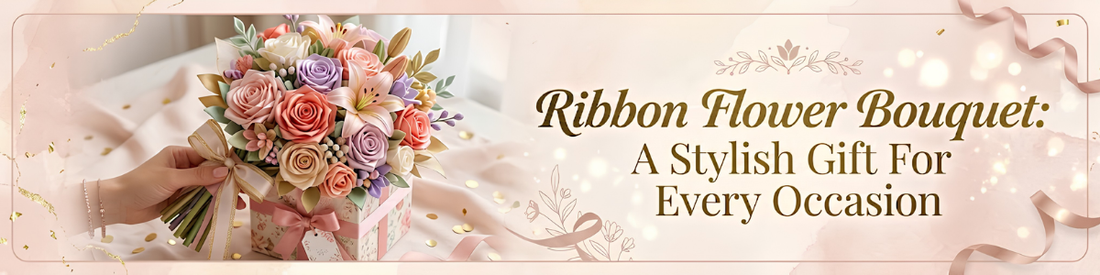 Ribbon Flower Bouquet: A Stylish Gift For Every Occasion