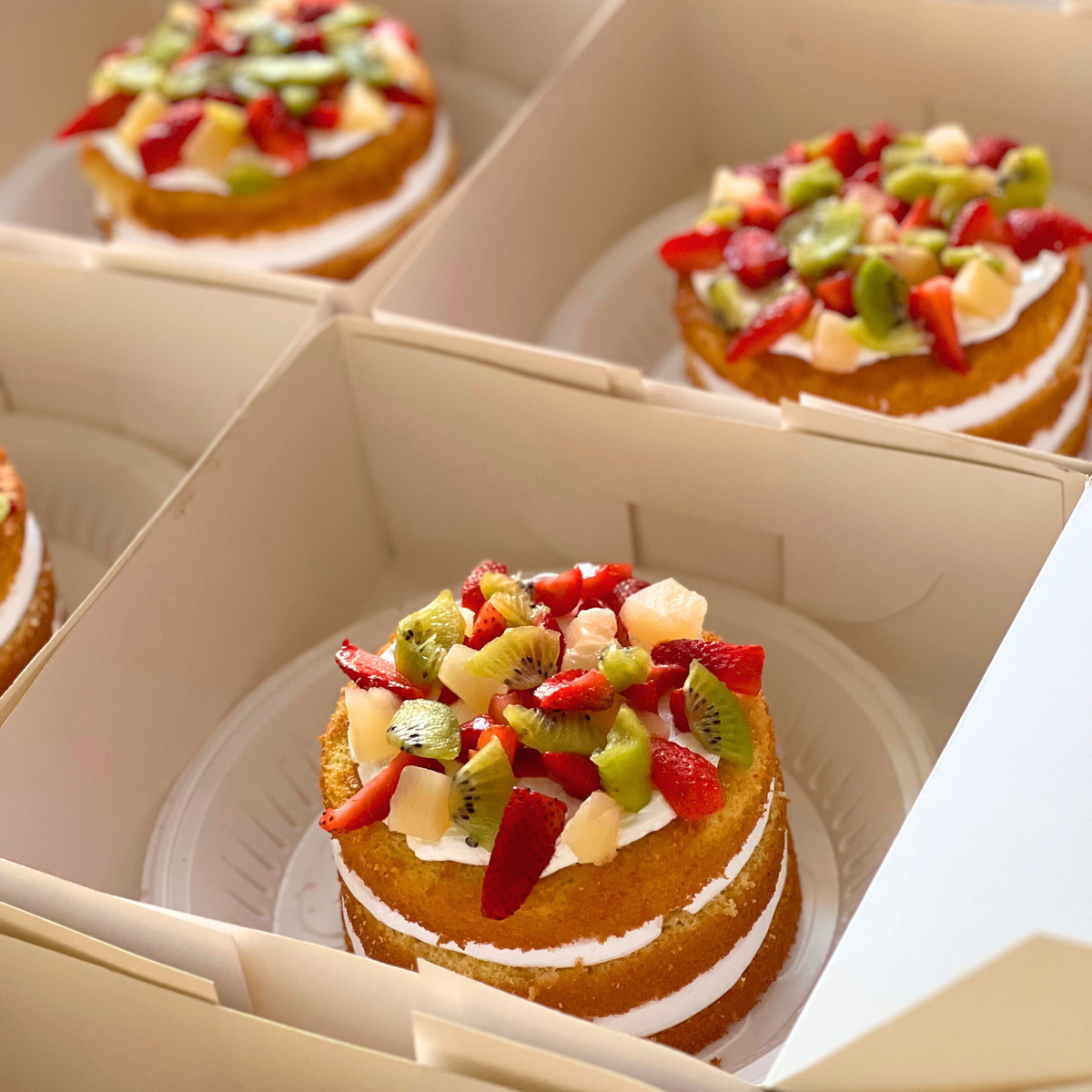Fruit Cream Cake
