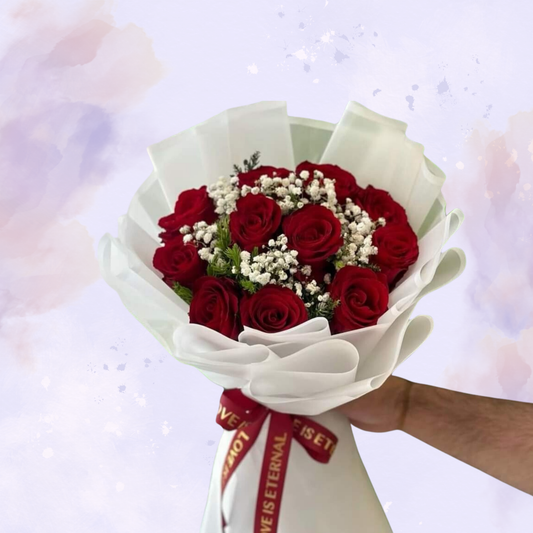 Classic Red Rose Elegance