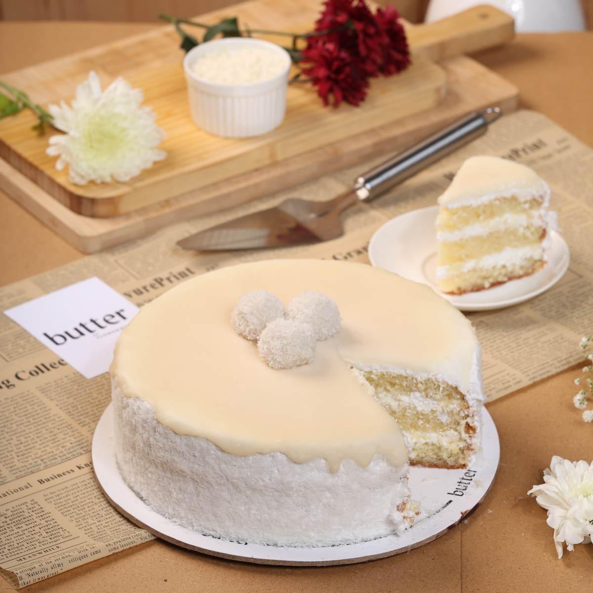 Creamy Coconut Cake