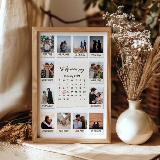 Customize Anniversary Photo frame