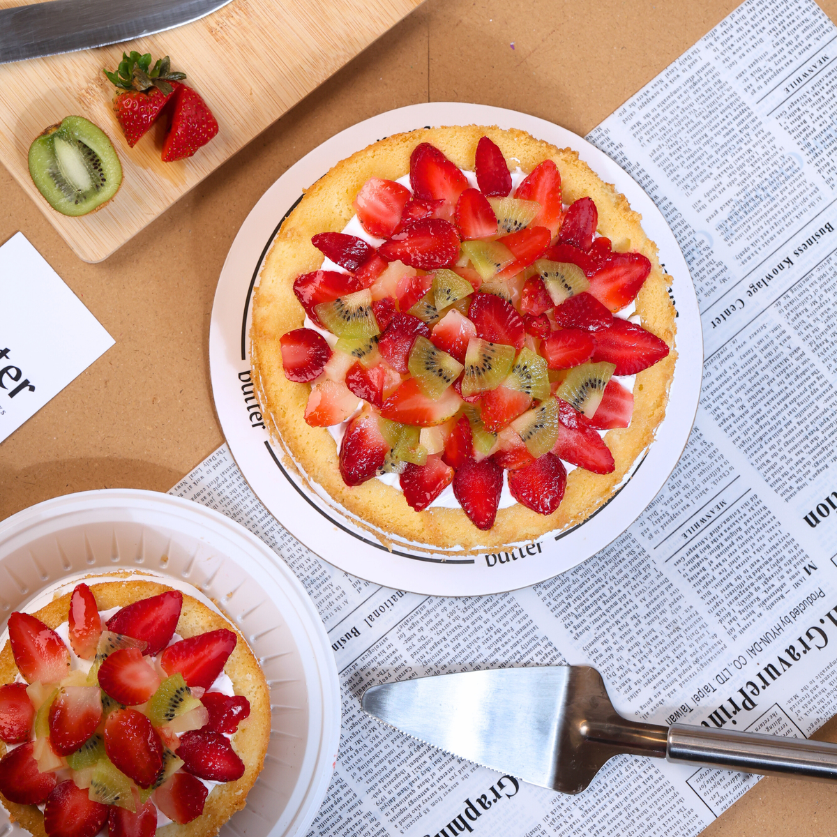 Fruit Cream Cake