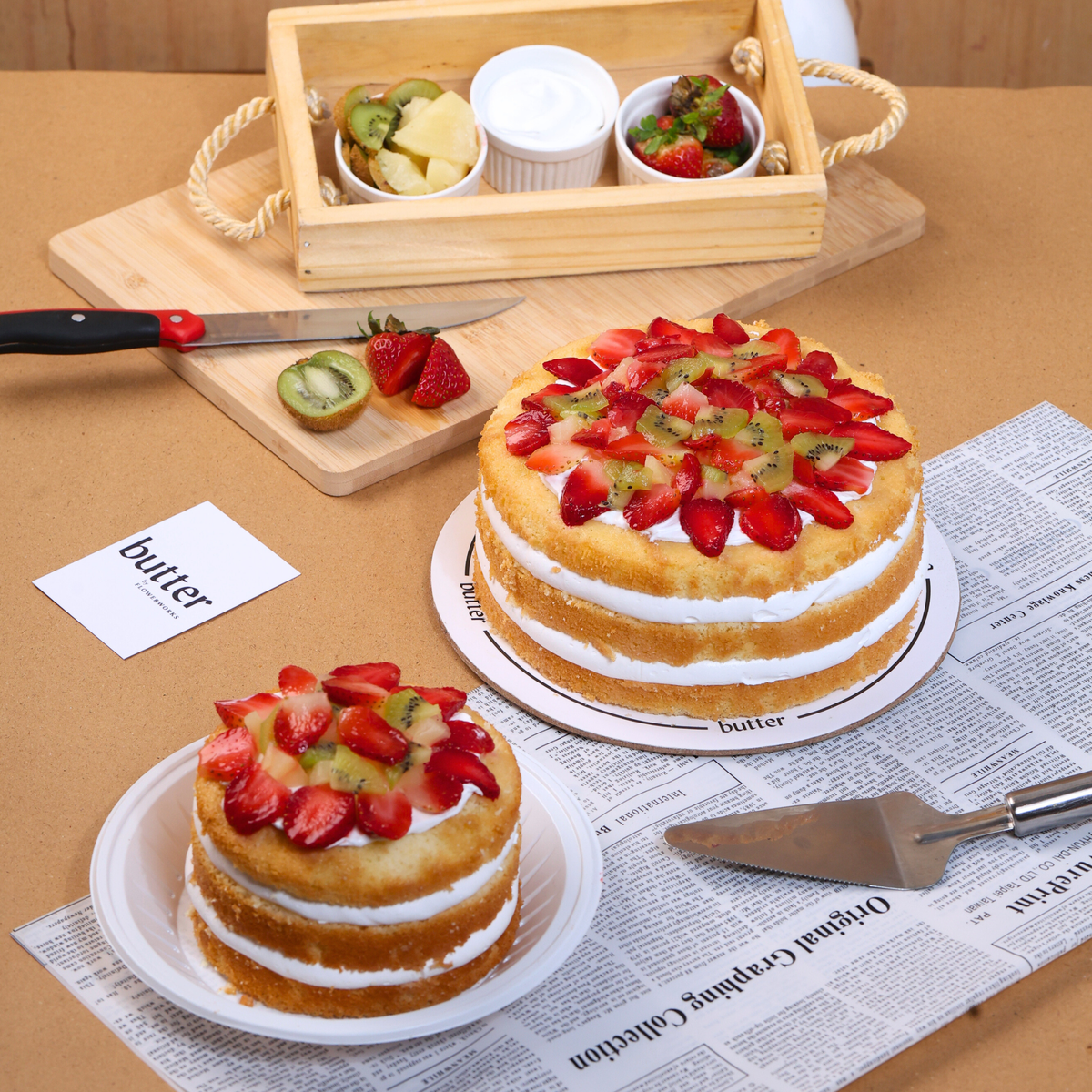 Fruit Cream Cake