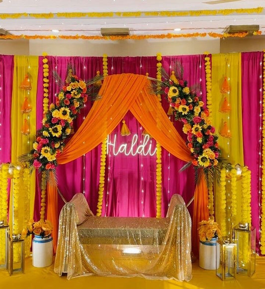 Haldi Setup