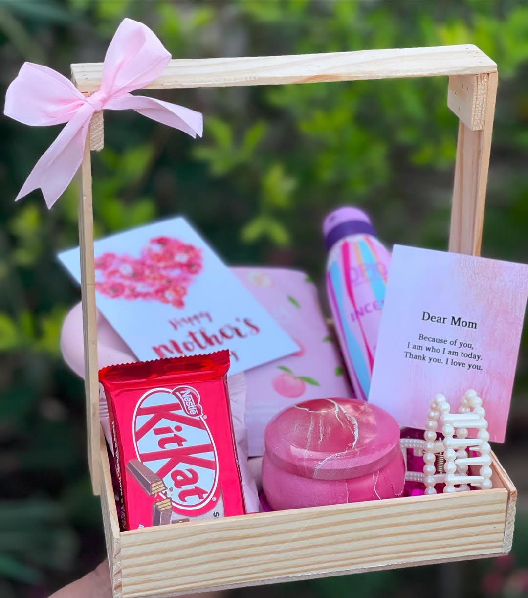 Sweet moments mother’s day basket