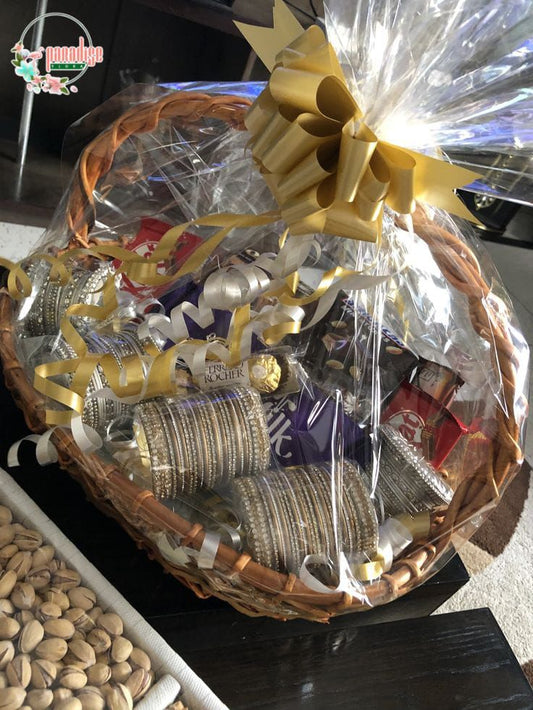 Luxury Chocolate & Bangles Gift Basket