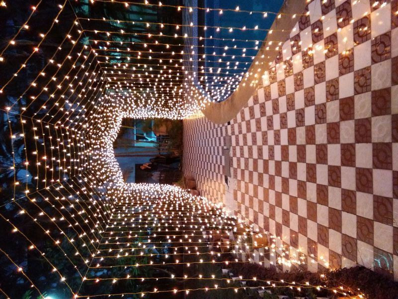 Magical Tunnel of Lights for Walkways or Events