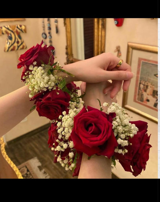 Fresh, bright red flowers