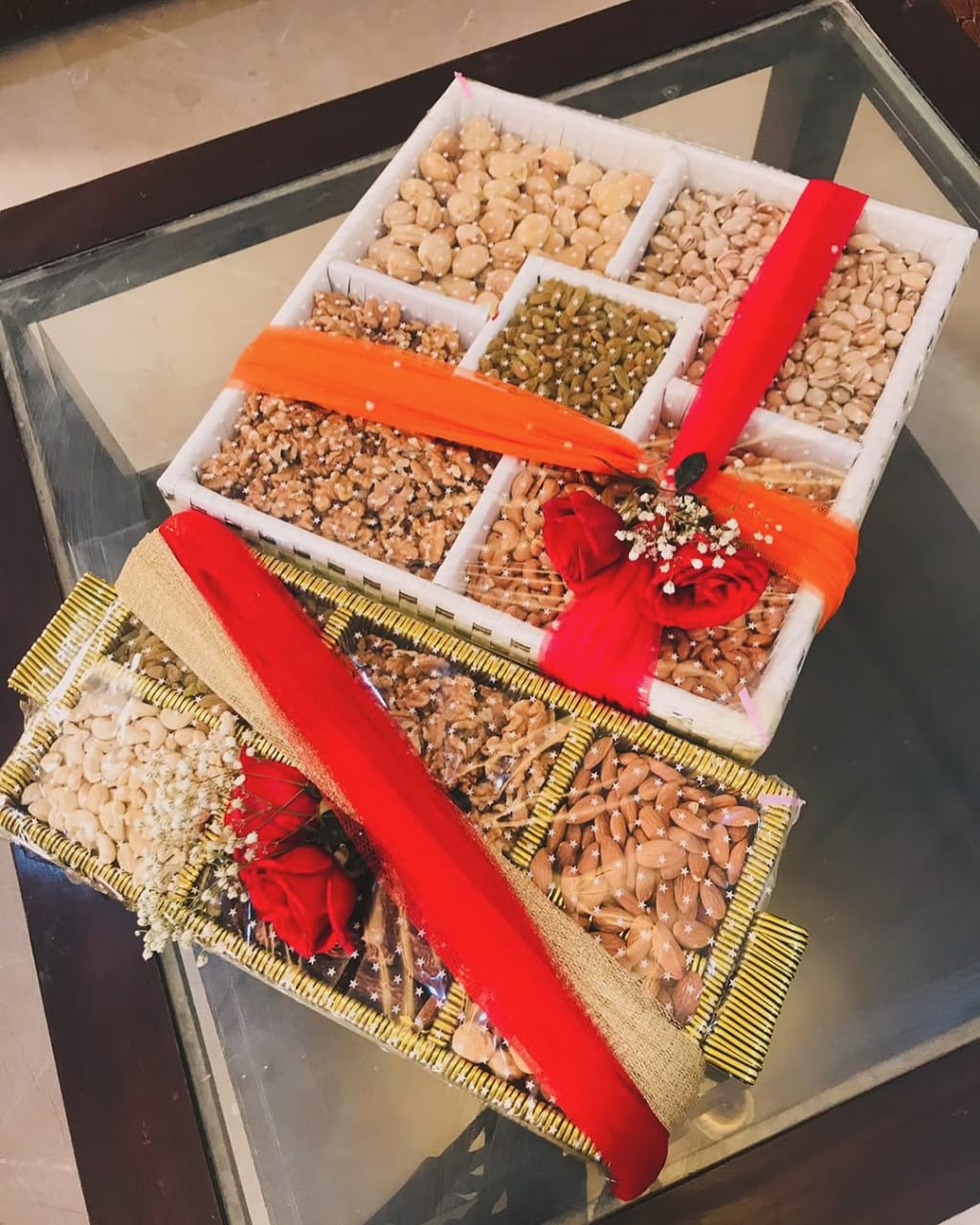 Executive Eid Dry Fruit Trays – Premium Assorted Nut Collection