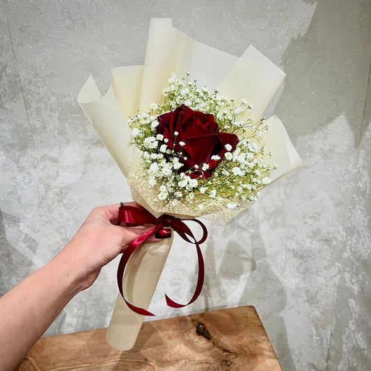 Single Premium Red Rose