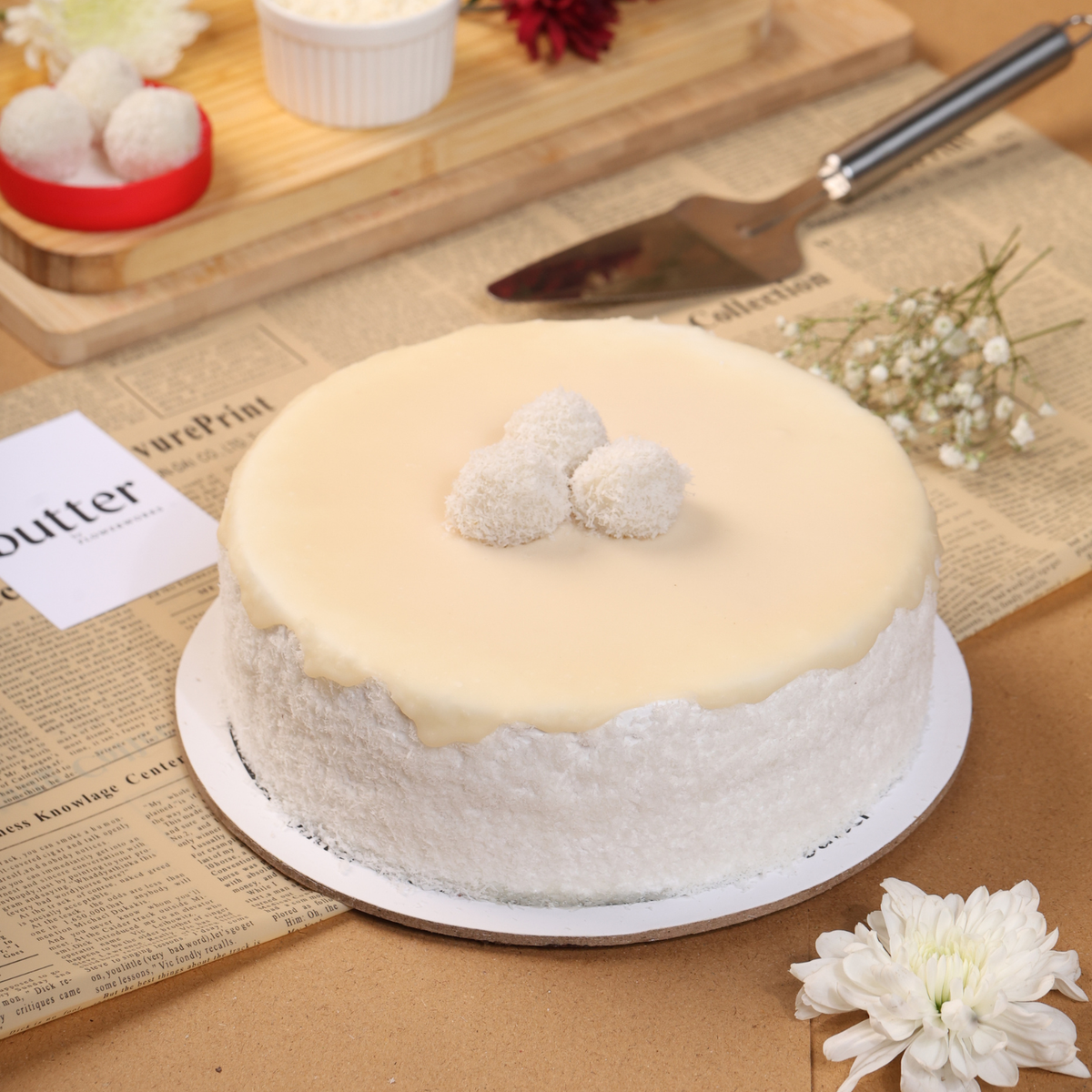 Creamy Coconut Cake