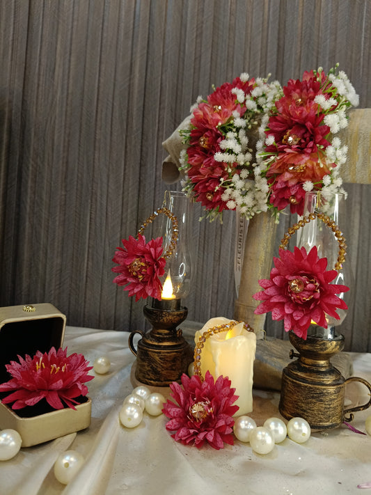 Floral Bliss Festive Jewelry & Decor Set
