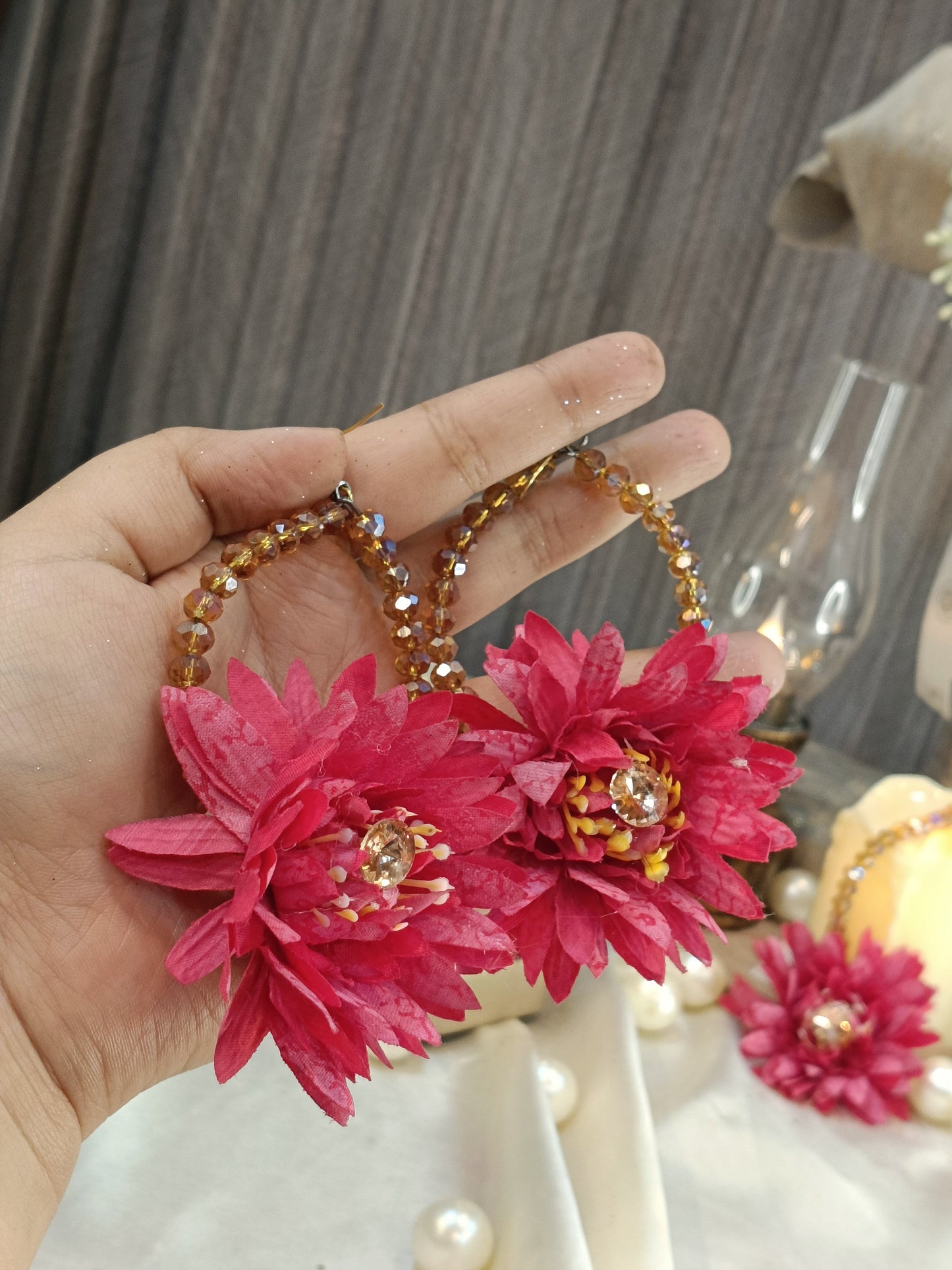 Floral Bliss Festive Jewelry & Decor Set